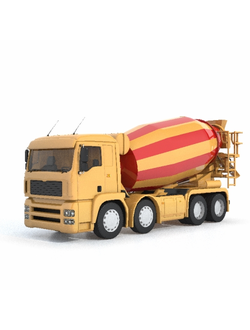 грузовики Бетономешательная машина