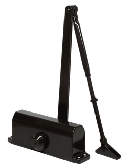 Дверной доводчик MORELLI DC-2 BROWN Нагрузка 60-85 кг. Цвет - коричневый