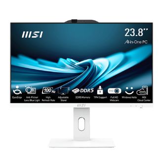 MSI Pro AP242P 14M-687RU [9S6-AE0622-687] White 23.8&quot; {Full HD i7 14700/16Gb/ SSD512Gb/W11Pro/kb/m}