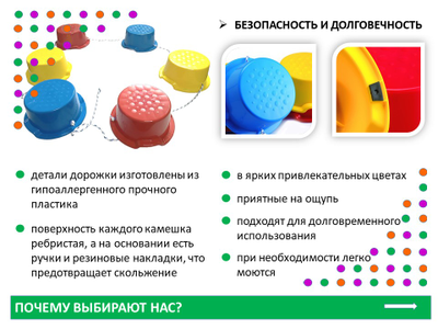 Дорожка из "камешков"