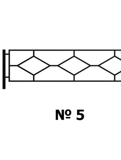 Оградка на могилу  5
