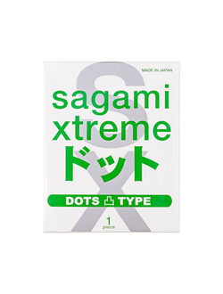 758/1 Презервативы Sagami, xtreme, type-e, латекс, 18,5 см, 5,2 см, 1 шт.