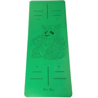Каучуковый коврик для йоги devi yoga Panda