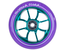 Купить колесо Tech Team PO (Purple) 110 для трюковых самокатов в Иркутске
