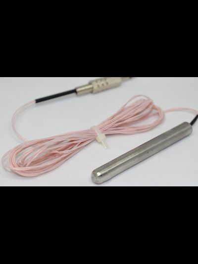 Высокотемпературный термометр для бани ТЭС-ЛЮКС Pt "Домик" в корпусе из липы с герметичным датчиком