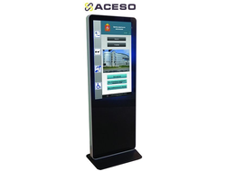 Интерактивная стойка NextStand 43S NR 101 ST- W1, со встроенной индукционной системой (для передачи