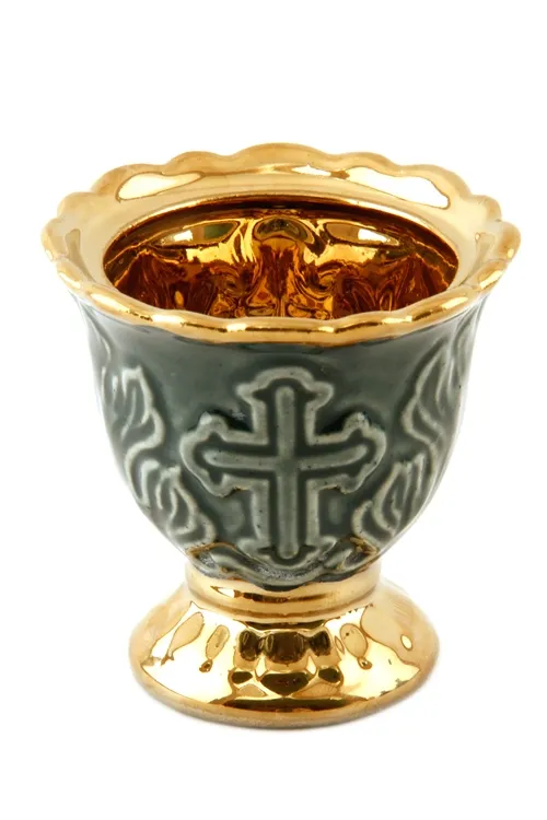 Лампада керамическая.
