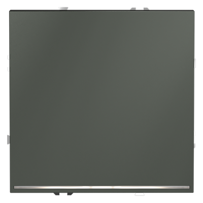 VLS010406 Выключатель проходной одноклавишный с подсветкой, титан-2