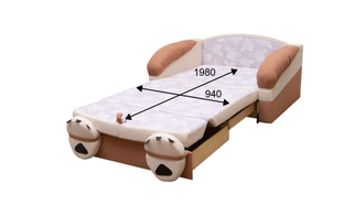 Диван для детской «Барбос (астра)»
