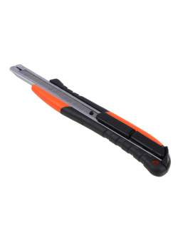 ЕРМАК Нож выдвижной с пружиной, 80x9x0.4мм, 14 штук