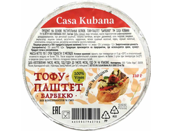 Тофу-паштет "Барбекю", 110г (Casa Kubana)