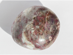 Турмалин розовый в кварце, полировка, Бразилия (44*40*25 мм, 54 г) №18565