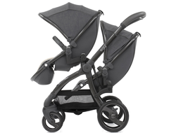 Прогулочный блок для второго ребенка Egg Tandem Seat Quantum Grey & Gun Metal Frame