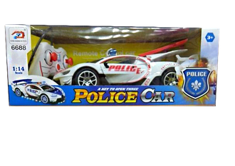 Машина полицейская на П.У с открывающимися багажником и дверями