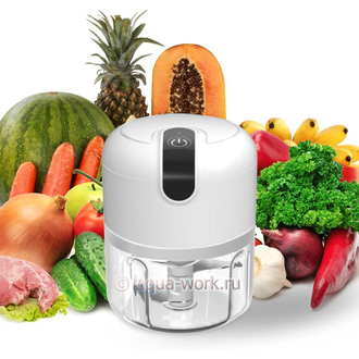 Портативный блендер micro-USB белый Food processor