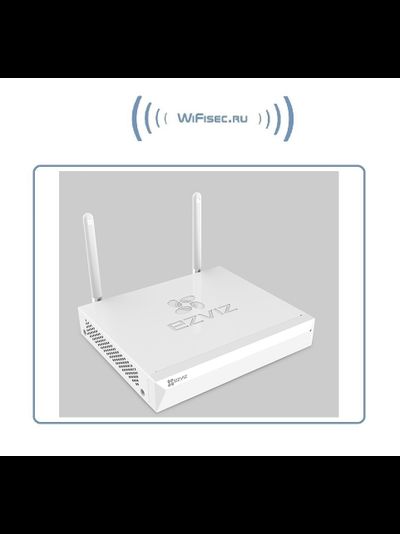 ezWireLess Kit CS-BW2424-B1E10 комплект системы WiFi видеонаблюдения состоит из 4 видеокамер Full HD + видеорегистратор + HDD 1 Tb