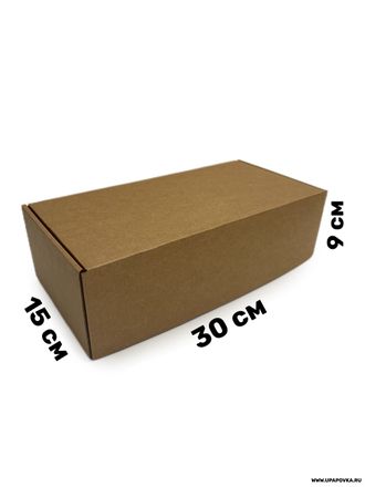 Коробка картонная 30 x 15 x 9 см