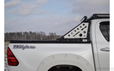 Защитная дуга BMS ALFA для Tayota Hilux 2015-2024