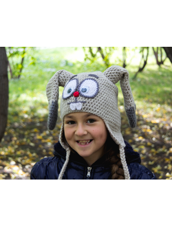 Шапка Зайка