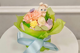 Классический пасхальный кулич "Зайчик"