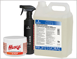 Моющие и чистящие средства для клининга