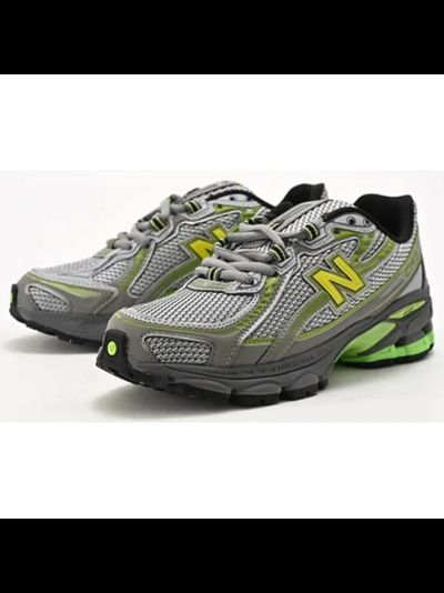 New Balance 740 Grey Neon Green
