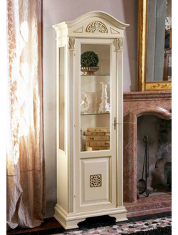 ВИТРИНА 1-ДВЕРНАЯ  (L73*P42*H210) ART.42377 SAONCELLA