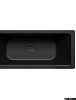 Стальная ванна черная Kaldewei CONODUO 180x80x44,5 mod.733, цвет lava black matt