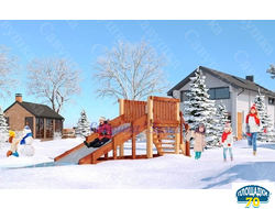 Зимняя горка Савушка Зима 1