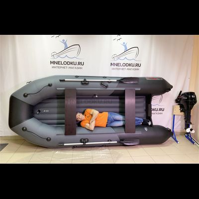 Моторная лодка Таймень NX 3800 НДНД PRO графит/черный