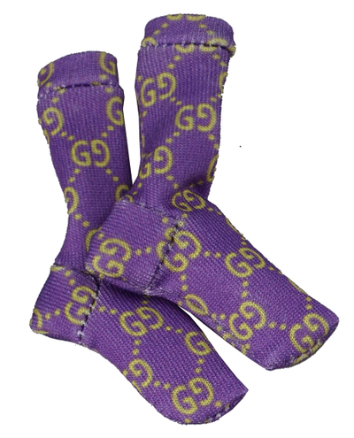 Женские носки (лиловые) 1/6 Classic socks ( SA032A) - SA Toys