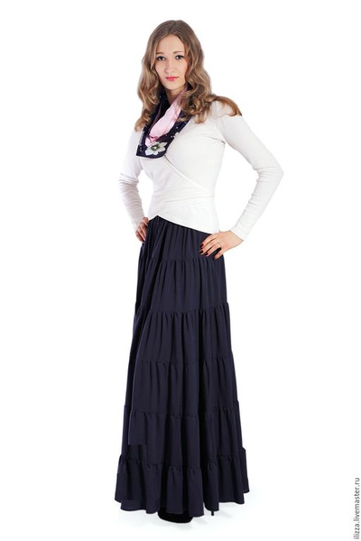 Ярусная юбка "Василиса"