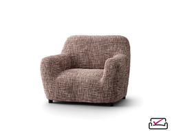 Чехол на кресло Верона Мираж. Защита мягкой мебели от животных. ИТАЛИЯ