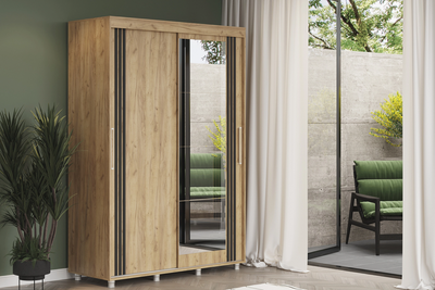 Форест 1.5 м шкаф-купе  Дуб крафт золотой