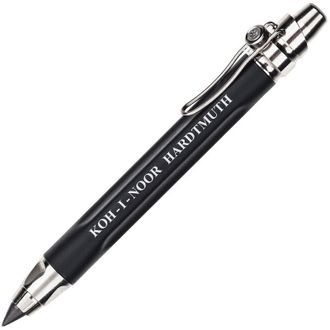 Механический карандаш с цанговым зажимом KOH-I-NOOR 5311 (черно-серебристый)