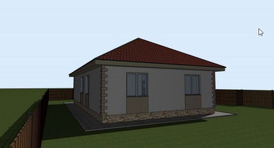 Одноэтажный дом с пятью спальнями 102м² (S34)