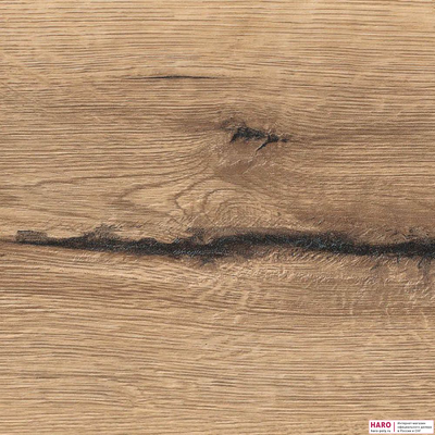 Декор ламината Haro Дуб Италика Крем 538653 структура