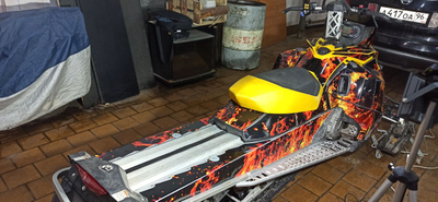 Наклейки на снегоход SKI DOO Summit 2008 - 2013 №3224