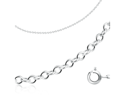 Цепь серебряная Якорная, арт. 810301400