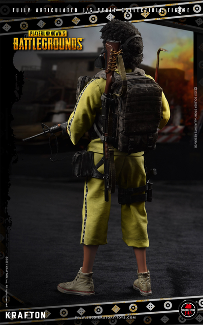 PLAYERUNKNOWN’S BATTLEGROUNDS "PUBG" - Коллекционная ФИГУРКА 1/6 Player Unknown’s Battlegrounds (SSG-003) - SoldierStory