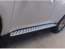 Пороги OEM на Mitsubishi Outlander (2012-2014)