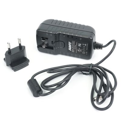 Бесшумный адаптер - AMT DC 9В, 1.5А AC/DC (+ EU вилка в комплекте!)