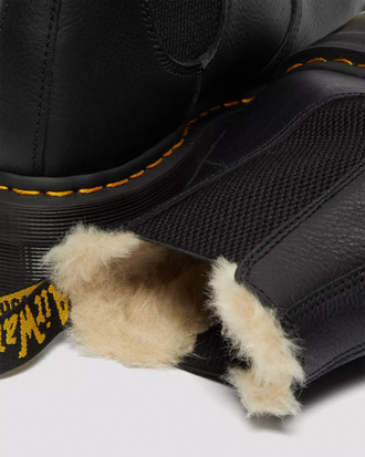 Dr Martens 2976 Faux Fur Lined Platform Chelsea Boots
