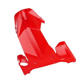 Защита днища красная (4 мм) Radien Оригинал BRP 860201641 для BRP LYNX платформа Radien (Full Body Skid Plate, Red Radien)