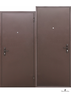 Дверь металлическая СТРОЙГОСТ металл/металл