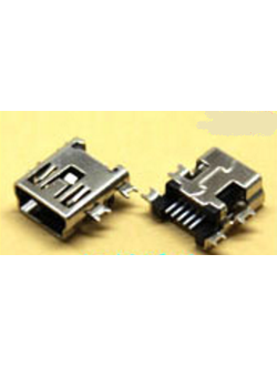 Разъем mini USB № 1 Ritmix rbk-420, Digma iDnD7 8Gb 3G, Explay informer 701, MID-710,  Prestigio Geovision 5466