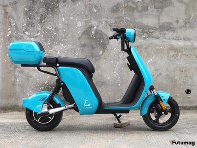 Электроскутер Kugoo king 1000W 60V 17.8ah голубой