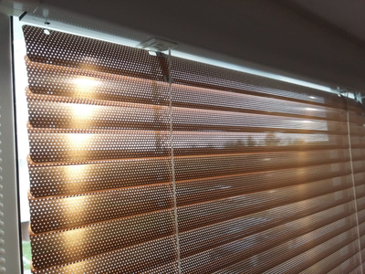 Жалюзи горизонтальные HOLIS, Перфорация