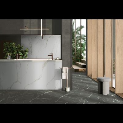 SILKMARBLE, керамогранит, 60x60 см,  Порто Неро, Матовый (8 мм), K947790R