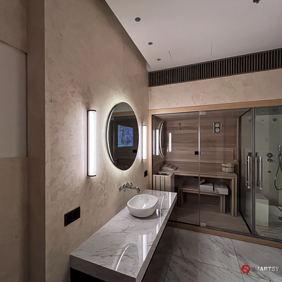 Зеркальный телевизор круглой формы - Smartsy Smart Circle